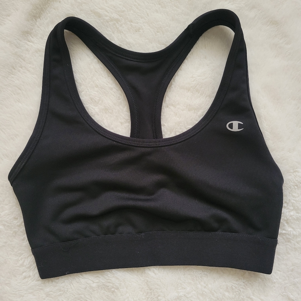 Champion Black Small Sports Bra
